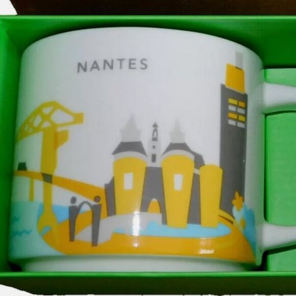 New in Box Starbucks Nantes France You are Here Series 14 oz Mug - Hard to Find - Picture 2 of 5